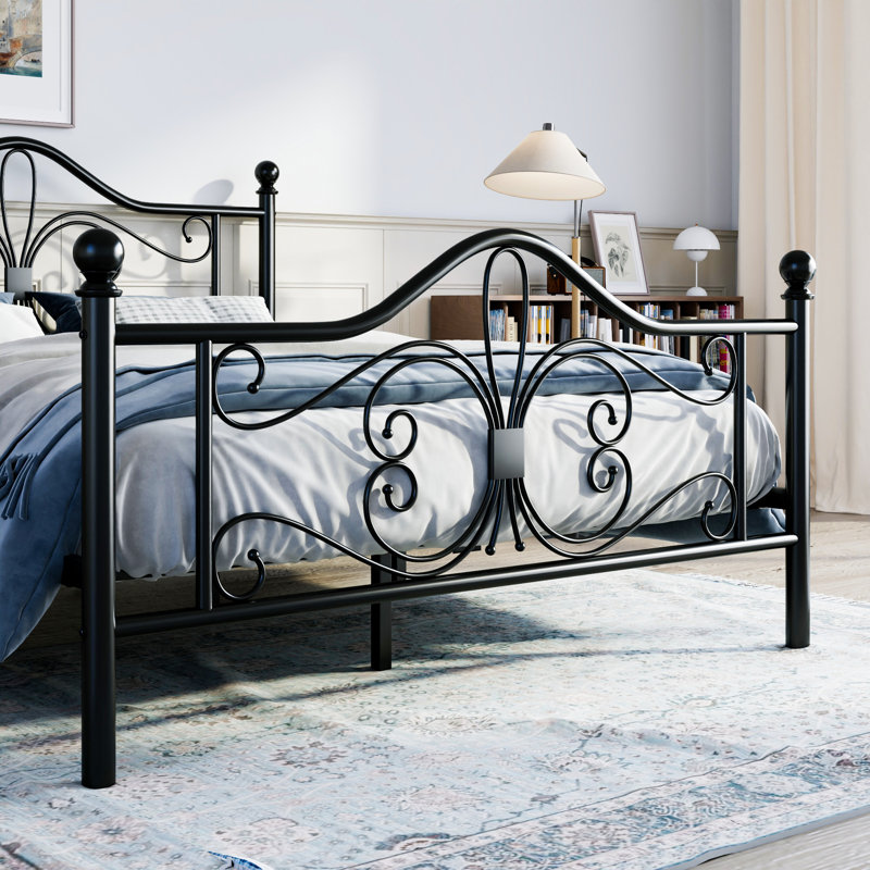 Modern iron bed sales